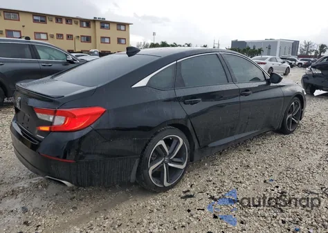 2021 Honda Accord Sport Se из США, поврежденный, VIN 1HGCV1F47MA034064